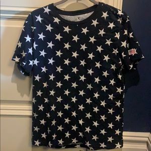 American Eagle outfitters Patriotic stars T shirt